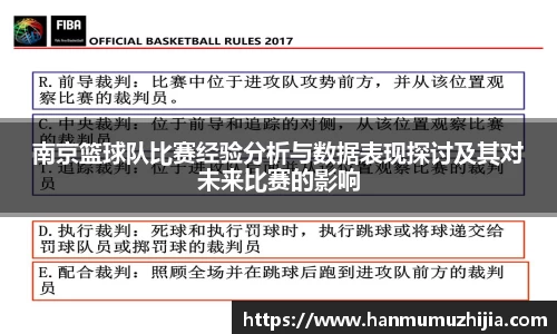 南京篮球队比赛经验分析与数据表现探讨及其对未来比赛的影响